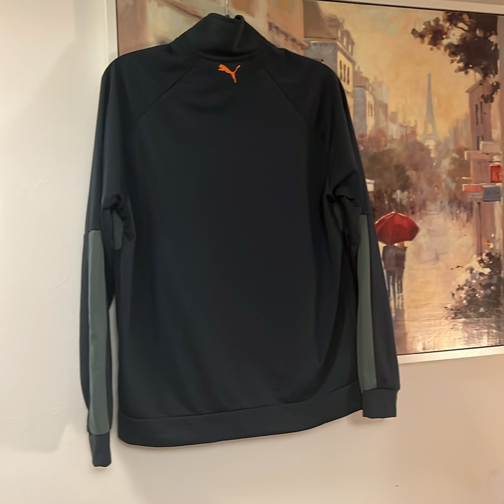 NWT Green Puma Contrast Jacket 2.0 Size Medium - Picture 2 of 6